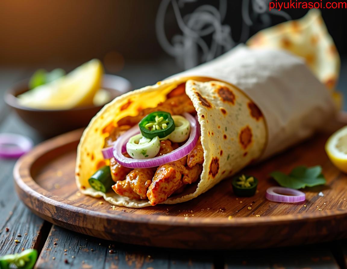 Chicken Kathi Roll