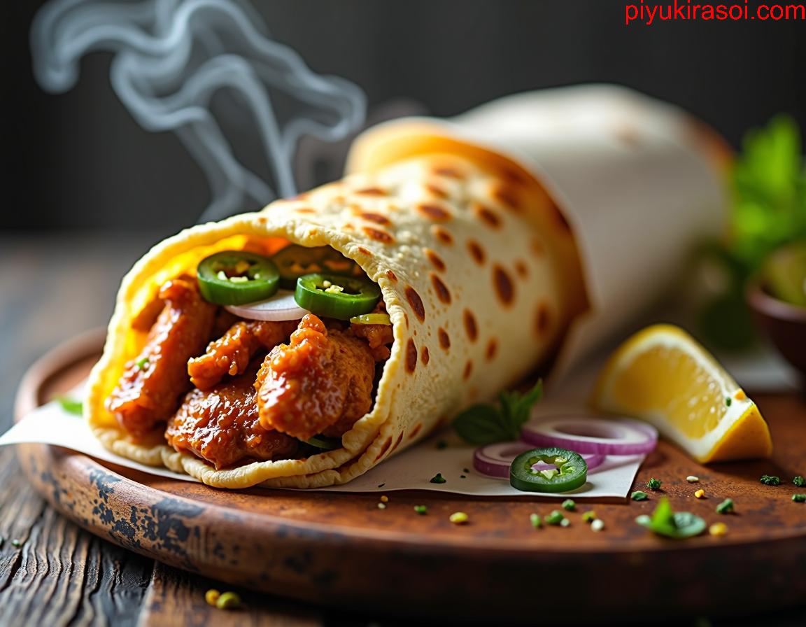 Chicken Kathi Roll