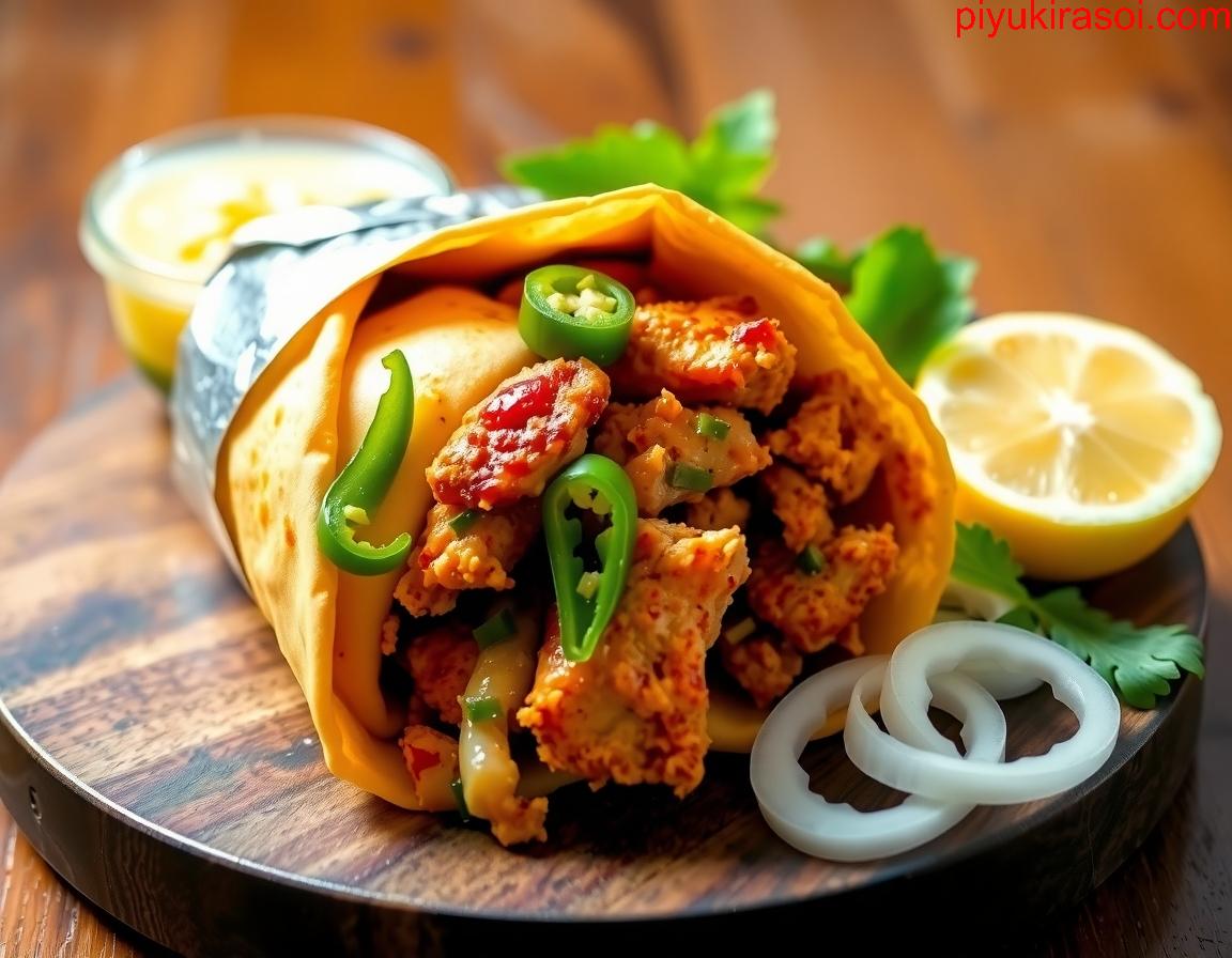 Chicken Kathi Roll